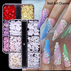 Decoración <span class=keywords><strong>de</strong></span> <span class=keywords><strong>Uñas</strong></span> 3D con <span class=keywords><strong>Flores</strong></span> Acrílicas, Adornos <span class=keywords><strong>de</strong></span> <span class=keywords><strong>Uñas</strong></span> con <span class=keywords><strong>Flores</strong></span>, Mezcla <span class=keywords><strong>de</strong></span> Diamantes <span class=keywords><strong>de</strong></span> Imitación, Cuentas Doradas, <span class=keywords><strong>Flores</strong></span> 3D para <span class=keywords><strong>Uñas</strong></span> - Product Image 6