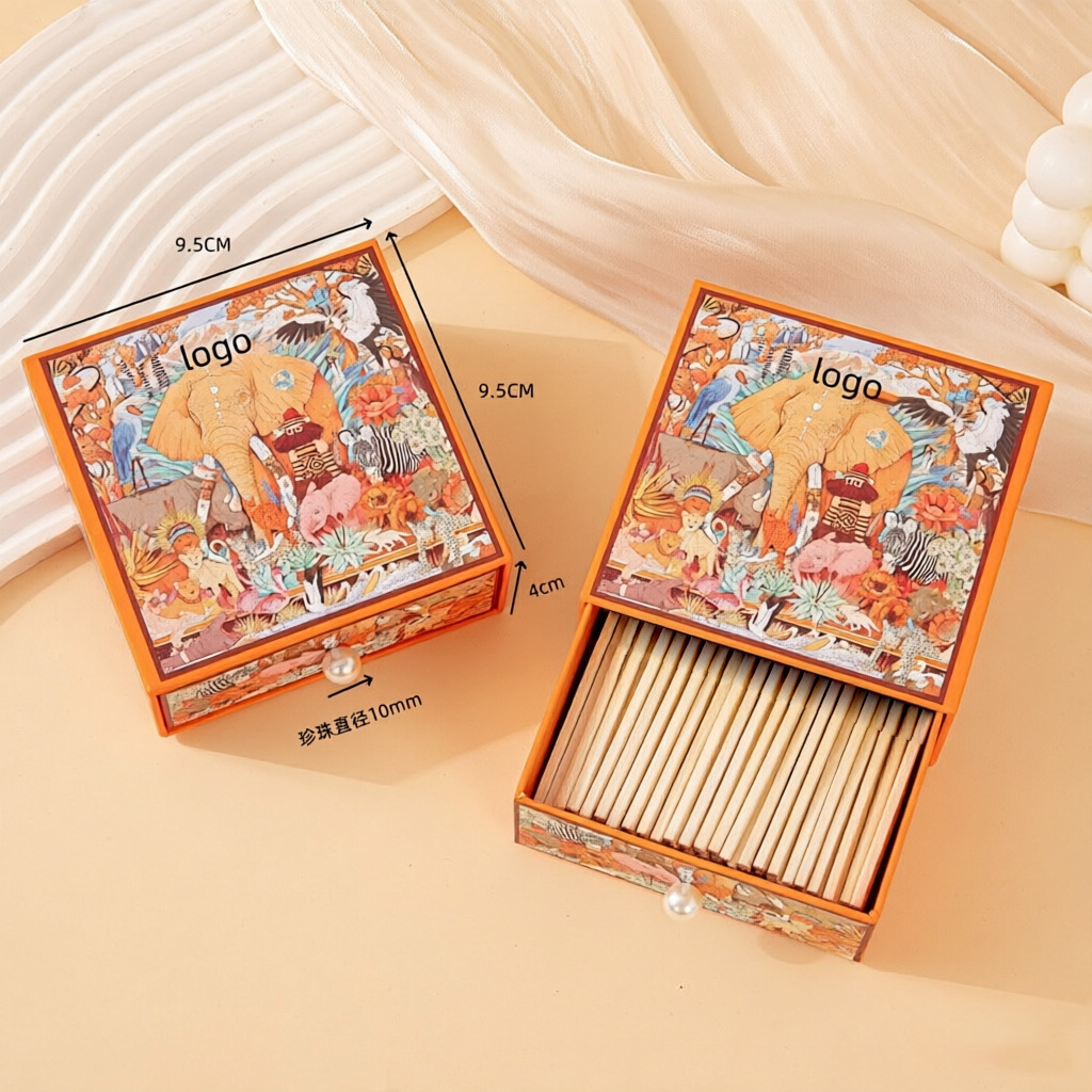 Orange Forest Whispers (75mm approx. 100 sticks box)