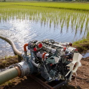 Moteur diesel 90 CV robuste, à conception simple, résistant aux carburants de faible qualité, 6 cylindres, refroidi par eau, utilisé pour les tracteurs agricoles - Product Image 6