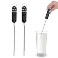Termometer Makanan Digital Dapur Oven BBQ, Alat Ukur Air Susu Daging Panggang Barbekyu Alat Dapur TP300