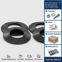 Heavy Duty Spring Steel 65Mn DIN6796 Black Oxide Conical Washer Belleville Washer