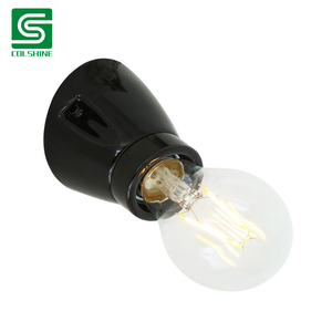 Support de lampe vintage E27 pour plafond ou mur, support de lampe décoratif en céramique - Product Image 5