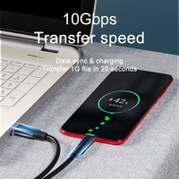 Kabel Pengisian Cepat USB-C 6A 100W Bahan TPE Berlapis Kabel Kepang 1m/2M untuk Perangkat Android