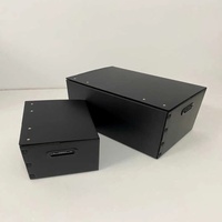 Boîte en carton durable Coroplast PP ESD antistatique avec cadre en plastique ondulé fourre-tout avec couteau intérieur diviseur de cartes