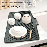 Set de table classique en silicone écologique résistant à la chaleur pour la cuisine et les restaurants