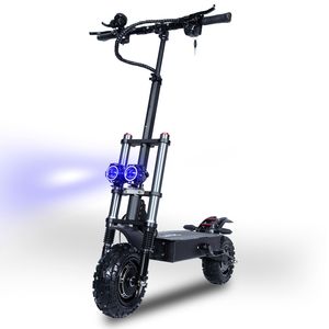 Trottinette électrique 6000W pour adultes, 70 km/h, double moteur, pliable, tout-terrain, 60V, <span class=keywords><strong>11</strong></span> pouces, longue portée - Product Image 2