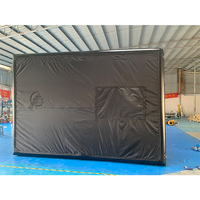 Tente de golf gonflable portable, mini simulateur de golf, cage de simulation de golf, enclos, tente pop-up pour l'entraînement au golf en extérieur et en intérieur