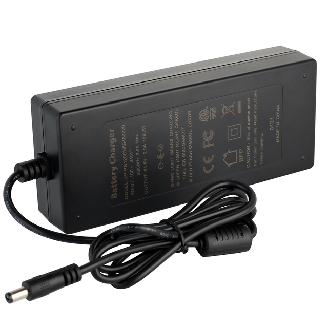 10V 12V 24V 36V 48V Alrightpower Portable Electric Car Charger Lithium Battery Charger 120W 12V-60V for Scooter Bikes