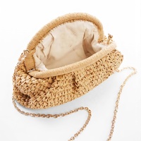 Petits sacs à bandoulière de luxe faits à la main pour femmes EVA paille tissé sacs à main 20230423 OEM doux nuage tricot armure à la mode dame