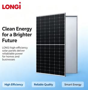 แผงโซลาร์เซลล์แบบ N-Type ครึ่งเซลล์ประสิทธิภาพสูง Hi-MO LR7-72HTH 620W มีสินค้าในสต็อก - Product Image 1