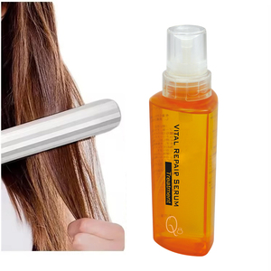 Protecteur thermique à l'huile d'argan <span class=keywords><strong>Spray</strong></span> protecteur thermique pour cheveux Anti-frisottis Brume de soie Protection thermique <span class=keywords><strong>Spray</strong></span> démêlant pour cheveux - Product Image 6