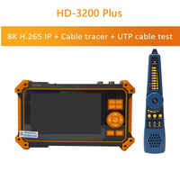 Testeur de câble de caméra CCTV 5 pouces avec écran tactile POE, moniteur Full 4K TVI CVI AHD IPS, testeur de caméra IP CCTV tactile