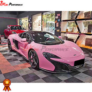 Parachoques delantero de fibra de carbono completamente seco estilo Convert 650S para Kit de carrocería Mclaren S - Product Image 6