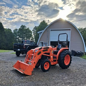 Tracteur compact 4x4 L4802, moteur diesel 33 CV, pompe avancée, boîte de vitesses numérique, machine utilitaire agricole pour travaux sur le terrain - Product Image 2