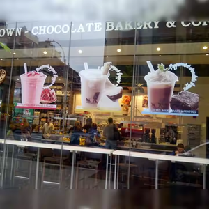 Kunden spezifische Vinyl-Fenster aufkleber, abnehmbare Glas aufkleber, Schaufenster, Einzelhandel geschäfte, Büros oder personal isierte Designs für Autos - Product Image 3