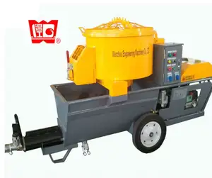 POLI T IMER STEP UP 120 projecting plastering rendering spraying machine for wall mortar mixer pump sprayer