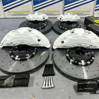 Kit d'étriers de frein à disque en carbone-céramique à dix pistons, adapté pour la mise à niveau et la rétrofit des Land Rover Range L405 L320 et Mercedes Benz G500 GLE.