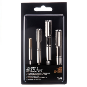 Juego de 3 Machos de Roscar HSS E Ta1601 DIN 352 ISO 2 6H para Acero Inoxidable - Product Image 2