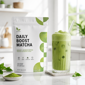 Té Matcha Orgánico Ceremonial de Alta Calidad en Bolsa, Té Verde Puro, Admite Diseño Personalizado y Marca Privada - Product Image 5