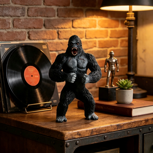 Adornos de Resina de Dinosaurios Comiendo Personas, Figuras de Enanos y Ancianos, Decoración de <span class=keywords><strong>Jardín</strong></span> Exterior - Product Image 1