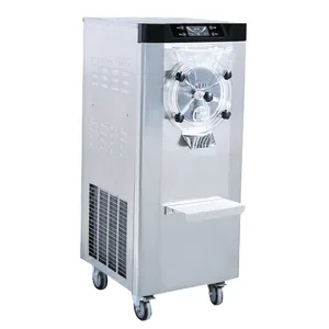 Machine à crème glacée Gelato Congélateur automatique par lots Fabricants de crème glacée congelée Machine à crème glacée dure commerciale pour les entreprises