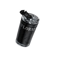 Vente flash : Tasse en titane à double paroi isolée de 400 ml, anti-fuite, avec couvercle rabattable, pour le camping, la randonnée, la tasse à café en titane pour le camping en plein air