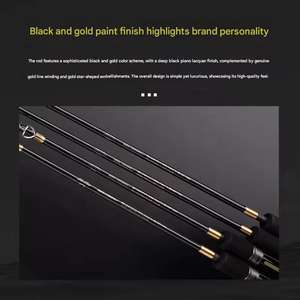 Canne à pêche Ecooda Star Flame ESFSJ en carbone solide, spinning et trolling, pour <span class=keywords><strong>la</strong></span> pêche en mer, en bateau, en rivière, en lac, en ruisseau, pour <span class=keywords><strong>la</strong></span> pêche au black-bass et au brochet - Product Image 3