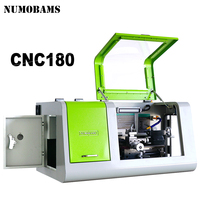 NUMOBAMS CNC180, mini tour à métaux CNC polyvalent pour le traitement des métaux avec système d'exploitation Linux