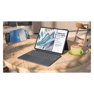 Funda con Teclado Táctil Combinado para iPad Pro 13 M4, Certificación RoHS, Color Grafito 920 012666, Funda Protectora de Material PU TPU para iPad Pro 11 - Product Image 6