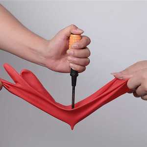 Guantes de Cocina de Goma Impermeables de 38/55/45 cm, Guantes de Limpieza de Látex Reutilizables para el Hogar, Guantes de Goma - Product Image 4