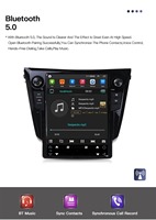 Autoradio Android 14 12,1'' avec Carplay, GPS, lecteur multimédia vidéo, écran pour Nissan X-Trail Xtrail T32 2014-2019 Qashqai J11