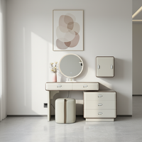 Table de maquillage pour fille avec chaise, nouveau design, prix de gros, couleur personnalisable, table à coiffer, table de maquillage, best-seller