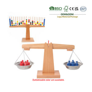 JET OEM Material Didáctico de Matemáticas Montessori, Juguetes Educativos, Juego de Balanza de Aritmética Montessori para Niños - Product Image 1
