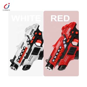 Gioco di Combattimento con Giubbotto Bersaglio Indossabile, Modello di Pistola in Plastica, Pistola Elettrica a Batteria, Giocattolo da Battaglia, Pistola Laser Tag - Product Image 6