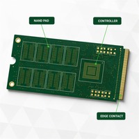Fabricant de PCB SSD avec HDI multi-couches jusqu'à 40 couches pour E1.S EDSFF NVMe, fabricant d'assemblages PCBA personnalisés pour entreprises