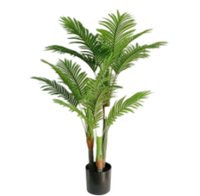 Vente en gros de palmiers Areca artificiels réalistes de grande taille, plantes tropicales artificielles pour la décoration intérieure et extérieure de villas, hôtels, halls d'entrée, cafés, bureaux