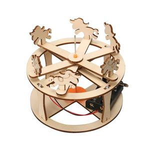 Kit en bois DIY OKYN-G5531, kit éducatif électronique DIY - Product Image 1