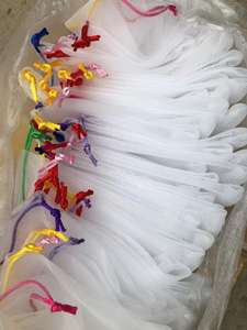 Bolsa de jabón de cuerda multicolor directa de fábrica, malla de jabón blanca, Red de jabón para lavado de cara, cepillos de baño, esponjas y depuradores, embalaje - Product Image 5