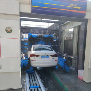 Machine de lavage de voitures automatique sans contact en acier inoxydable à commande intelligente électrique, puissance de sortie 2200W pour les centres de service automobile - Product Image 6