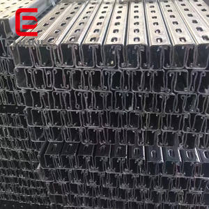 תושבת מחורצת פלדה מגולוונת טבילה חמה <span class=keywords><strong>hdg</strong></span> ערוץ C 41mmx21mm ערוץ תושבת 12 מד ערוץ יוניסטרוט - Product Image 3