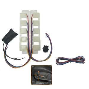 Kit de modification de massage à 10 points spécial <span class=keywords><strong>Audi</strong></span> A4L A6L Q5L Q7 A8L, accessoires de mise à niveau de siège contrôlés par interrupteur de style original - Product Image 1