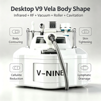 Machine amincissante 5 en 1, rouleau à vide, massage lipo, visage et corps