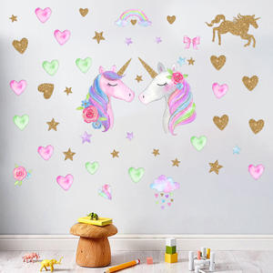 Nouveau design Éléphant de dessin animé avec <span class=keywords><strong>nuage</strong></span> beau dessin animé bulle autocollants décoratif maison décoration murale pour <span class=keywords><strong>chambre</strong></span> de bébé garçon - Product Image 2