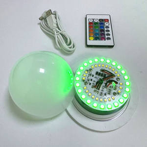 120mm Rechargeable LED Meubles Source De Lumière 16 Couleurs Changer LED Lumière Base Batterie RGB Led Table Lumière Base Lampe <span class=keywords><strong>Ampoule</strong></span> - Product Image 2