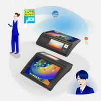 Système de point de vente tactile capacitif GODSPM LY-DKPOS-101 10 pouces pour restaurants, système de commande et de paiement Android RK3568