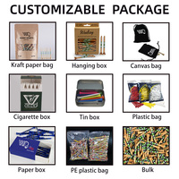 Boîte à cigarettes en plastique à 4 branches avec logo personnalisé, couleur personnalisée, tees de golf 70 mm 83 mm, tees d'entraînement pour terrain de pratique