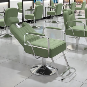 Fauteuil de Barbier Professionnel Inclinable, Chaise de Coiffure Hydraulique Moderne pour Salon, Spa, et Salon de Beauté, Mobilier Robuste pour Salon de Coiffure - Product Image 2
