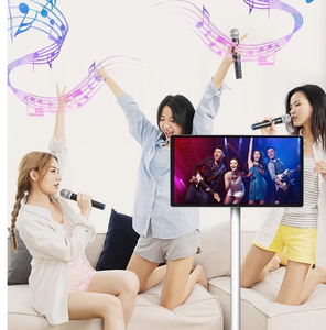 Televisor LCD Inteligente Portátil de 32 Pulgadas con Pantalla Táctil Capacitiva, Android 12 y SDK, Gabinete Blanco, Desplazamiento Interior Inalámbrico, OEM C2-TYPE, Centro Comercial - Product Image 2
