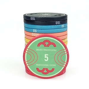 Fichas de Póker de Cerámica Profesionales de 39 mm, Económicas, 10 g, Suministro de Fábrica, Logotipo Personalizado para Juegos de Apuestas - Product Image 6