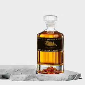 Venta al por mayor 250ml 500ml 1000ml Vacío Vodka Whisky <span class=keywords><strong>Gin</strong></span> Tequila Brandy Ron Botellas de vidrio - Product Image 6